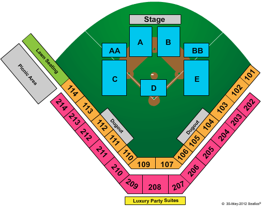 Consol Energy Park Seating Chart