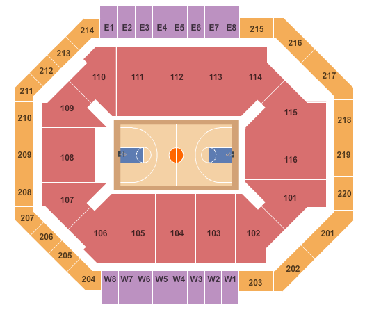 Uab Bartow Arena Seating Chart