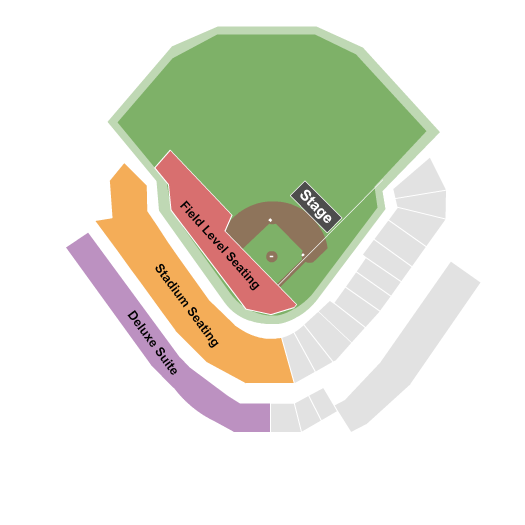 Constellation Field Seating Chart: DroneArt Show