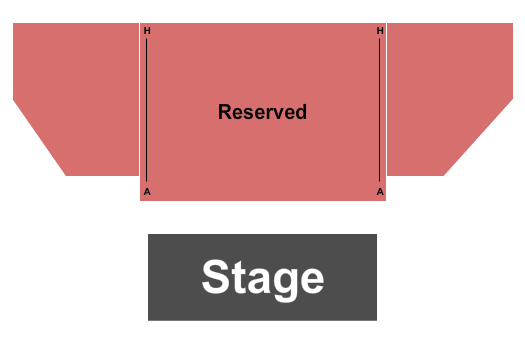 Contra Costa Civic Theatre Seating Chart: Endstage