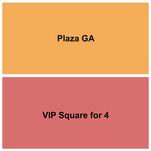 CoolToday Park Seating Chart: Plaza/VIP Square