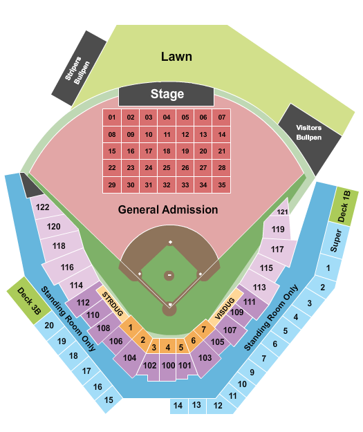 Coolray Field Map