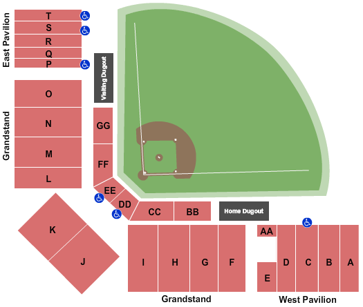 Hi Corbett Field Seating Chart: Baseball
