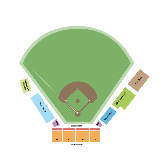 Corbett Field - Minot Seating Chart: Baseball