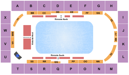 Cornwall Civic Complex & Convention Centre Seating Chart: Cirque Axel