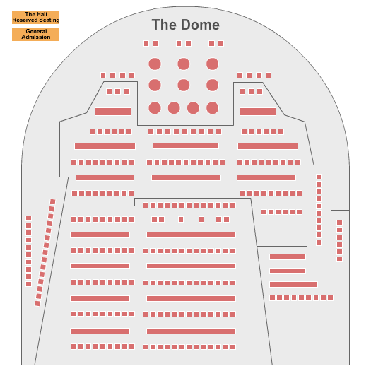 Cosm Detroit Seating Chart: The Dome