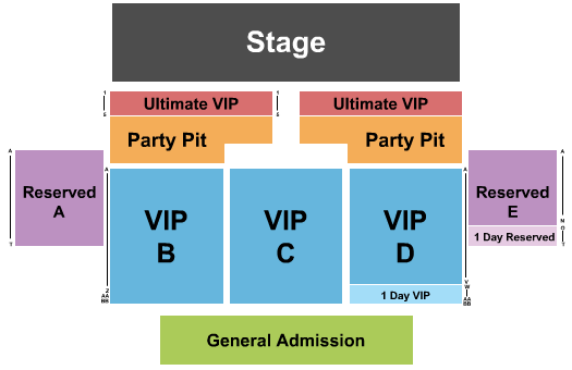 Country Jam USA - WI Seating Chart: Country Jam