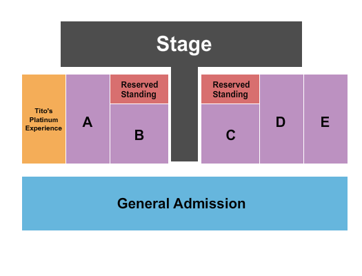 Country Thunder USA - Wisconsin Seating Chart: Country Thunder