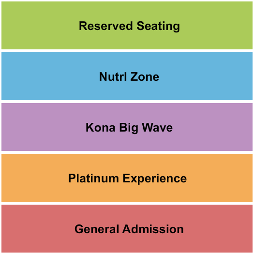 Country Thunder USA - AZ Seating Chart: Country Thunder USA