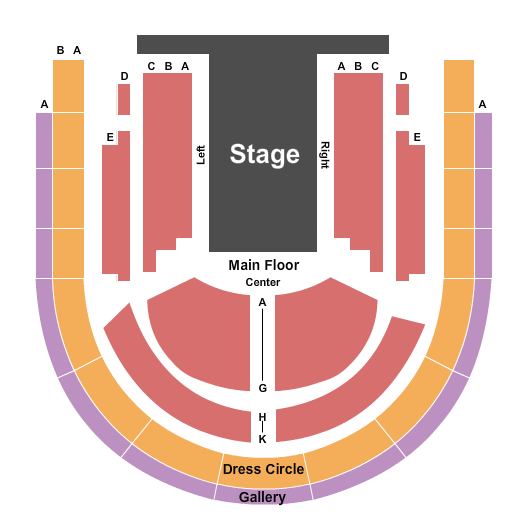 Courtyard Theater at Chicago Shakespeare Theatre Seating Chart: Endstage