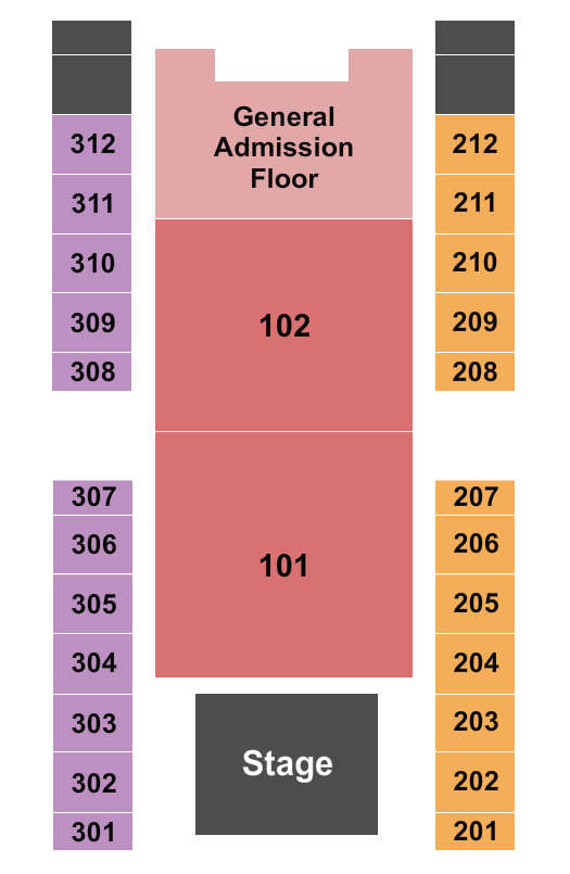 Coushatta Casino Resort Seating Chart