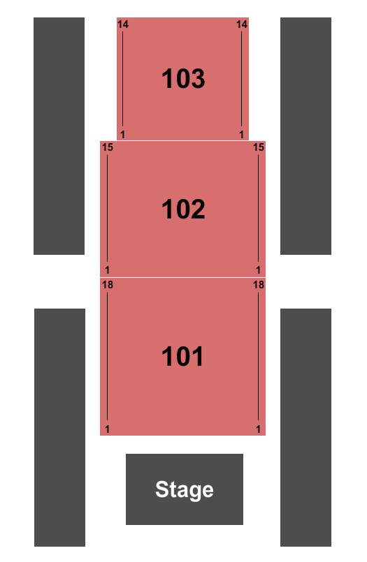 Coushatta Casino Resort Seating Chart: Endstage 3