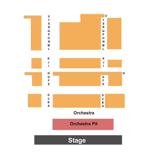 Covedale Center For The Performing Arts Map