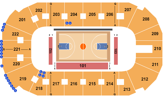 Seating Chart Covelli Centre Youngstown Oh