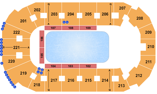 Covelli Centre - Youngstown Seating Chart: Disney On Ice