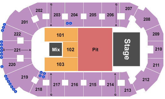 Covelli Center Youngstown Ohio Seating Chart