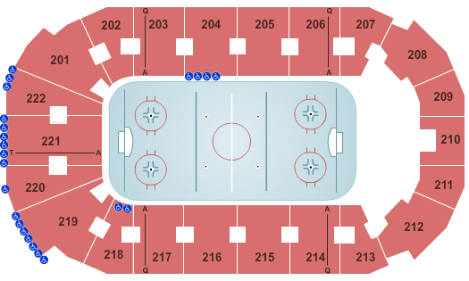 Covelli Centre - Youngstown Seating Chart: Hockey