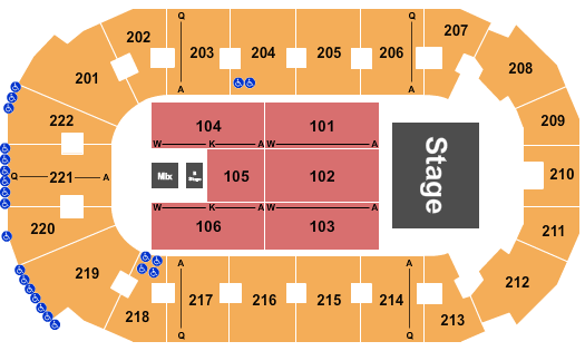 Covelli Centre - Youngstown Seating Chart: Sugarland