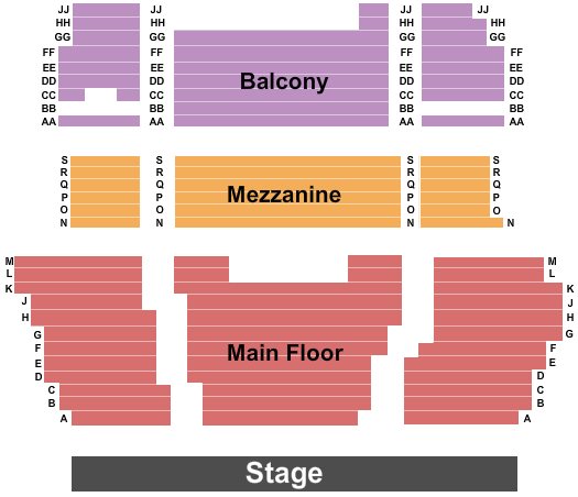 Belcher Center Longview Seating Chart
