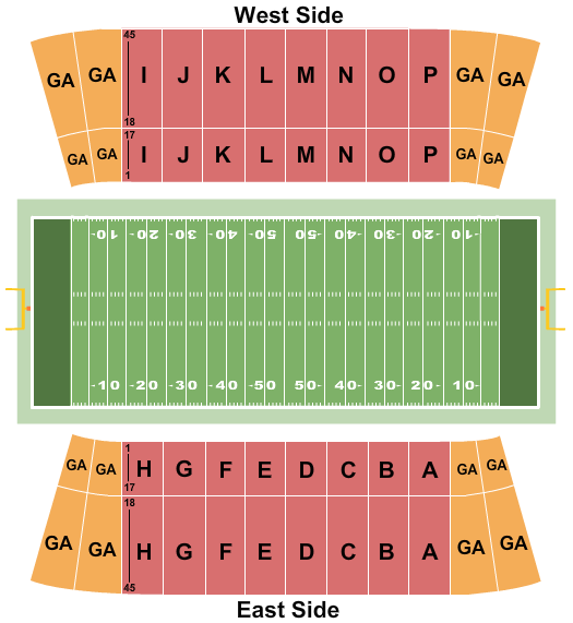 Cowboy Stadium Map