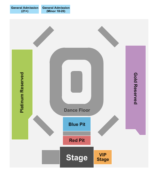 Cowboys Red River - Houston Seating Chart: Tracy Lawrence