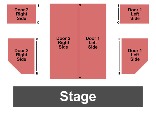 Cowell Theater at Fort Mason Center for Arts and Culture Seating Chart: Endstage