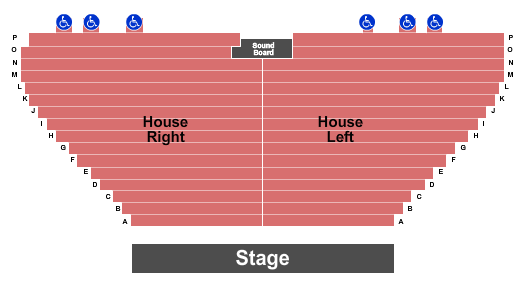 Cowichan Theatre Seating Chart: Endstage 2