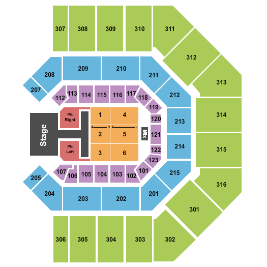 Credit One Stadium Seating Chart: Old Dominion