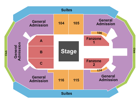 Credit Union of Texas Event Center Seating Chart: Call of Duty