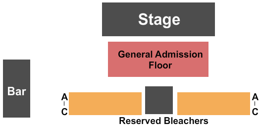 The Crescent Ballroom Seating Chart