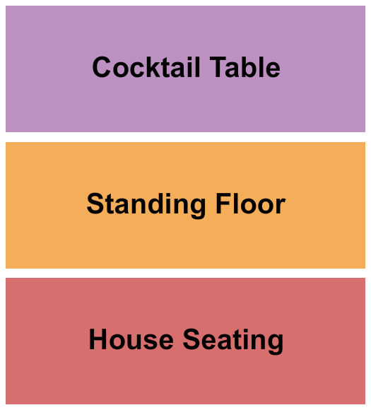 Crested Butte Center For The Arts Seating Chart: House/Standing/Tables