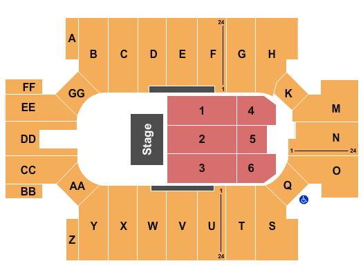Cross Insurance Arena Seating Chart: Blue Man Group
