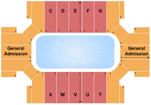 Cross Insurance Arena Seating Chart: Motorsports Ice Racing