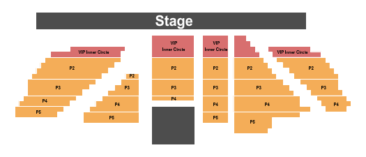 CrossPointe Church - Madison Seating Chart: End Stage