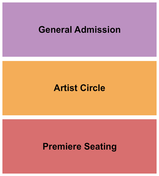 Crossroads Church - Oklahoma City Seating Chart: Premiere/Artist Circle/GA