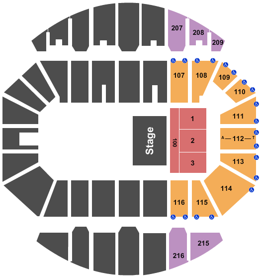 Disney On Ice Tickets Seating Chart Crown Coliseum