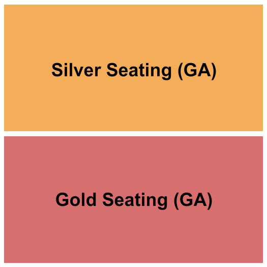 Crown Hill Theatre Seating Chart: GA Seated