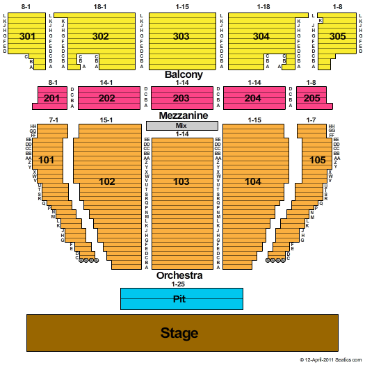 Crown Theatre Perth Seating Review