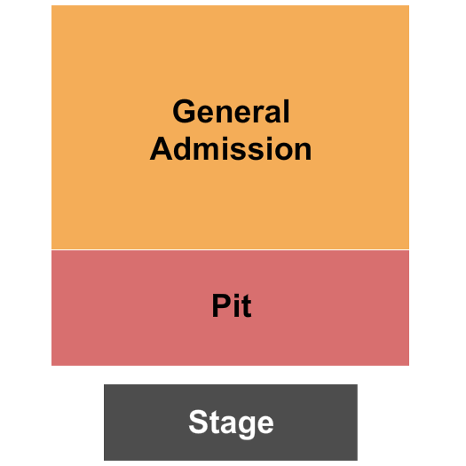 Crown Uptown Theatre Seating Chart: GA/Pit