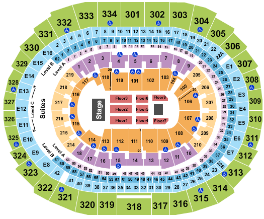 Crypto.com Arena Seating Chart: Chayanne
