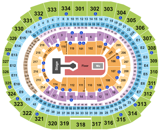 Crypto.com Arena Seating Chart: Don Tolliver