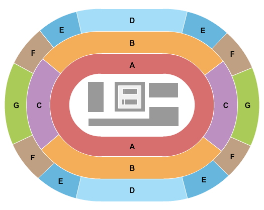 Crypto.com Arena Seating Chart: LA28 - Artistic Gymnastics