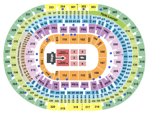 Crypto.com Arena Seating Chart: Sabrina Carpenter