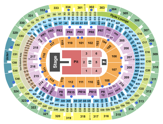 Crypto.com Arena Seating Chart: Alex Warren
