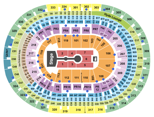 Crypto.com Arena Seating Chart: Ariana Grande