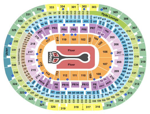 Crypto.com Arena Seating Chart: Benson Boone