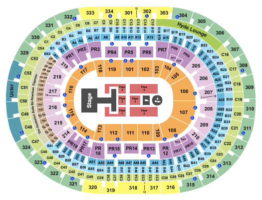 Crypto.com Arena Seating Chart: Disney