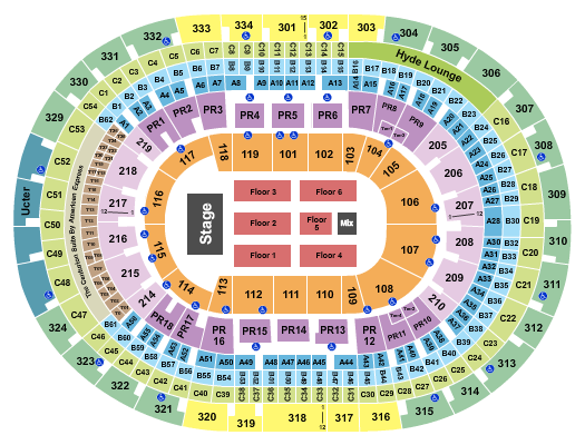 Crypto.com Arena Seating Chart: Endstage Terrace