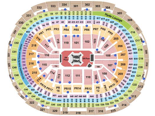 Crypto.com Arena Seating Chart: KCON LA