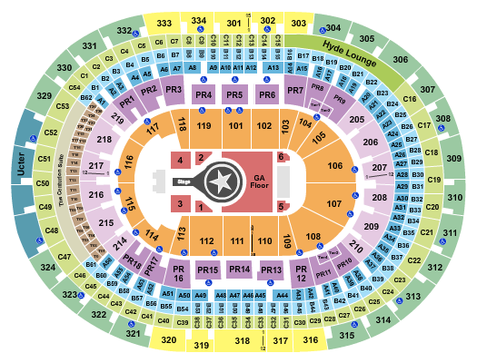 Crypto.com Arena Seating Chart: Kacey Musgraves